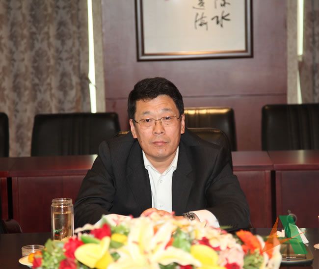王玉君总经理在会谈中